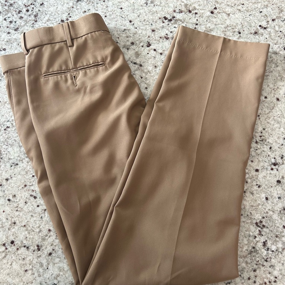 Croft & Barrow Men's Brown Dress Pants